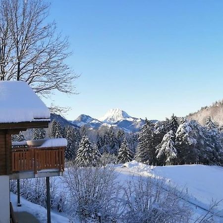 Confortable Chalet Avec Magnifique Vue En Gruyere. Charmey Exterior foto